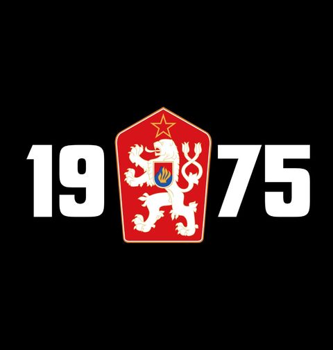 Obrázek produktu Dámské tričko 1975 Československý Legendární Ročník