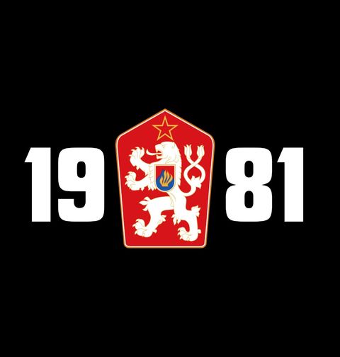 Obrázek produktu Dámské tričko 1981 Československý Legendární Ročník