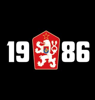 Obrázek 1 produktu Dámské tričko 1986 Československý Legendární Ročník