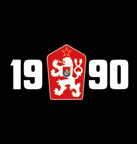 Obrázek produktu Dámské tričko 1990 Československý Legendární Ročník