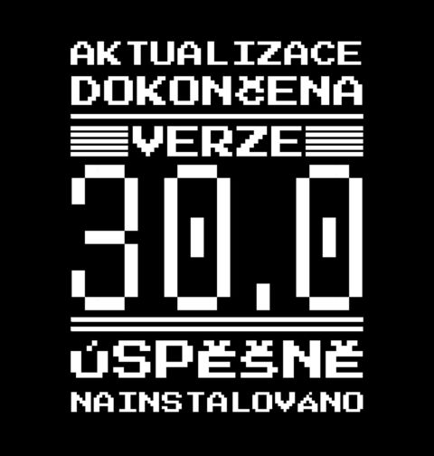 Obrázek produktu Pánská mikina Verze 30 Úspěšně Nainstalováno