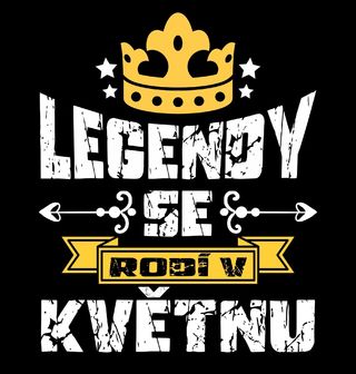 Obrázek 2 produktu Pánská mikina Legendy se Rodí v Květnu