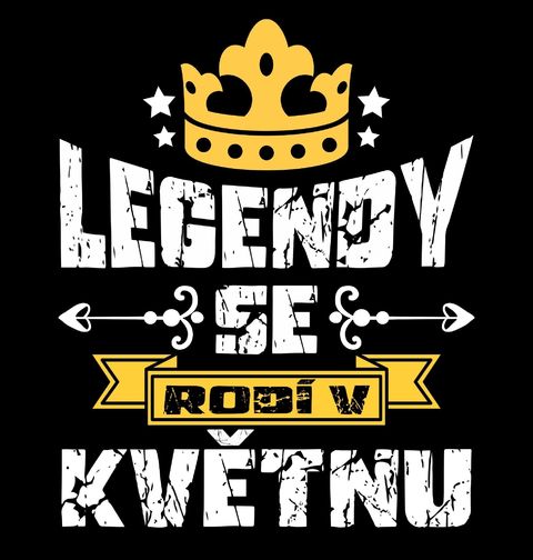 Obrázek produktu Pánská mikina Legendy se Rodí v Květnu