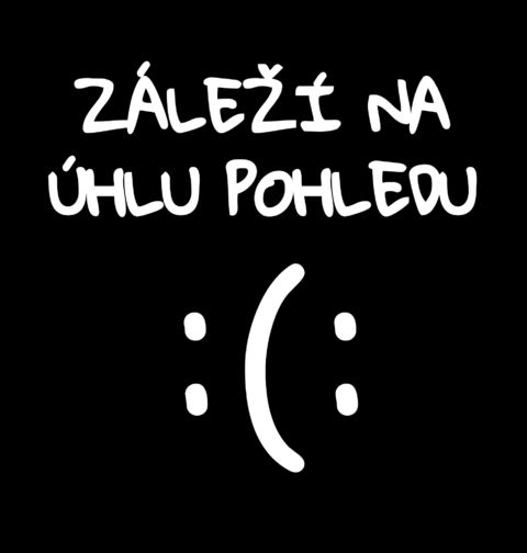 Obrázek produktu Pánské tričko Záleží na Úhlu Pohledu