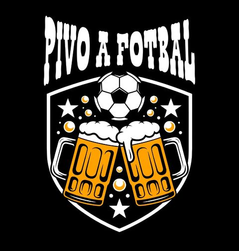 Obrázek produktu Pánské tričko Pivo a Fotbal