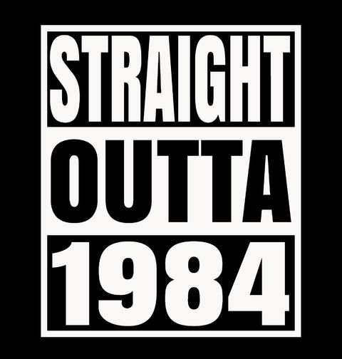 Obrázek produktu Pánské tričko Straight Outta 1984