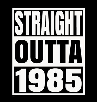 Obrázek 1 produktu Pánská mikina Straight Outta 1985