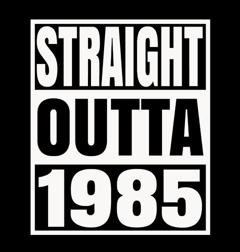 Obrázek produktu Pánská mikina Straight Outta 1985