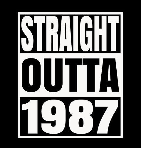 Obrázek produktu Pánská mikina Straight Outta 1987