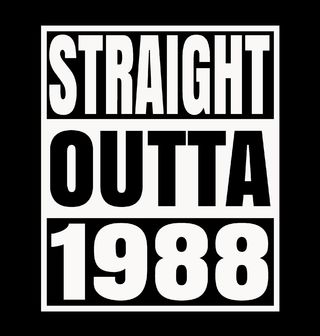 Obrázek 1 produktu Pánská mikina Straight Outta 1988