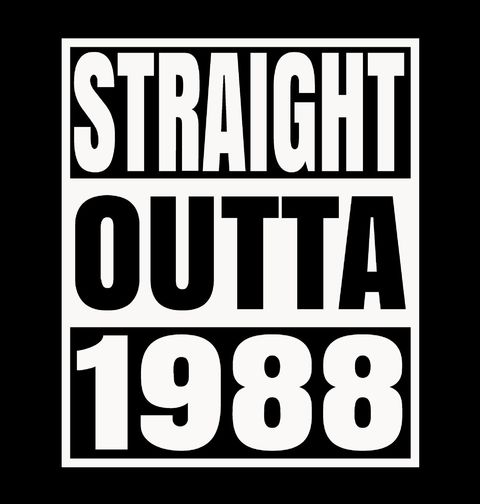 Obrázek produktu Pánská mikina Straight Outta 1988