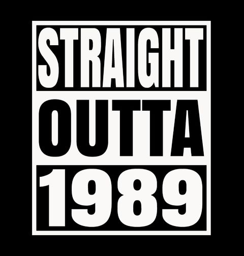 Obrázek produktu Pánské tričko Straight Outta 1989