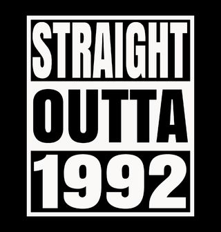 Obrázek 1 produktu Pánské tričko Straight Outta 1992