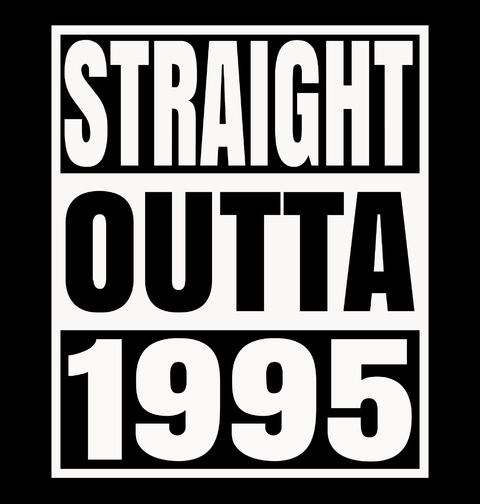 Obrázek produktu Dámské tričko Straight Outta 1995