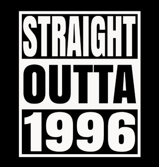 Obrázek 1 produktu Dámské tričko Straight Outta 1996