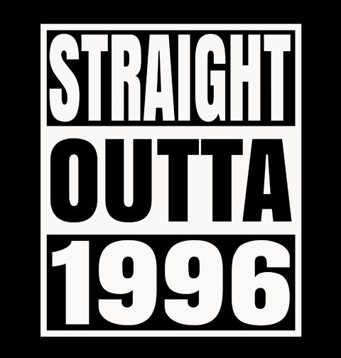 Obrázek produktu Dámské tričko Straight Outta 1996