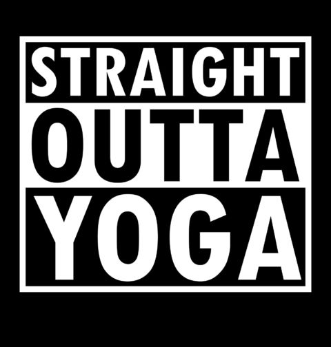 Obrázek produktu Dětské tričko Straight Outta Yoga