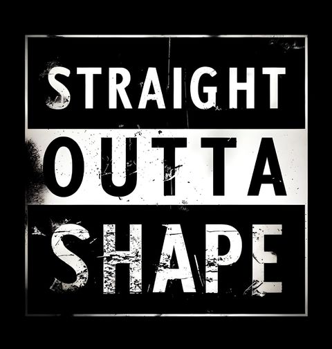 Obrázek produktu Pánské tričko Straight Outta Shape
