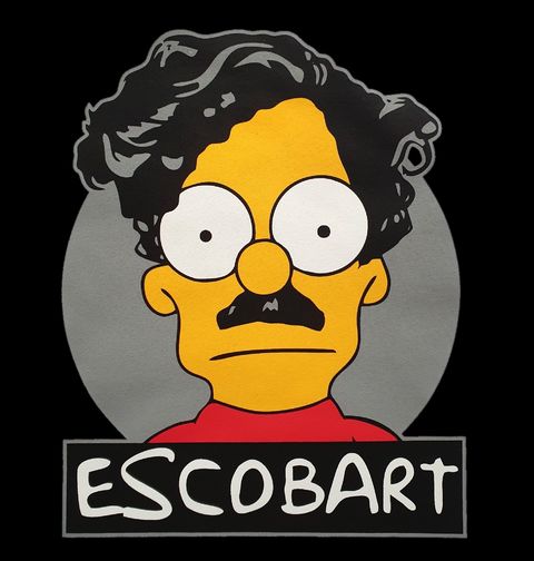 Obrázek produktu Dámské tričko Escobart Mugshot Simpsonovi 