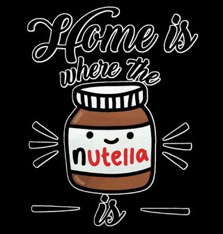 Obrázek 2 produktu Dětské tričko "Domov je tam, kde Nutella je"