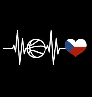 Obrázek 2 produktu Dámské tričko Český Basketbal Kardiogram