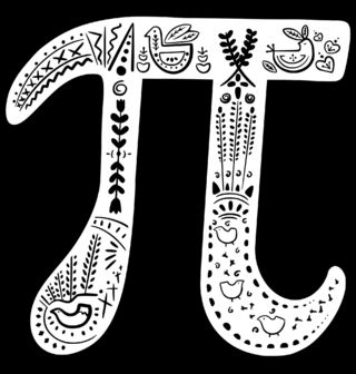 Obrázek 1 produktu Dámské tričko Folk Symbol Pí 𝝅