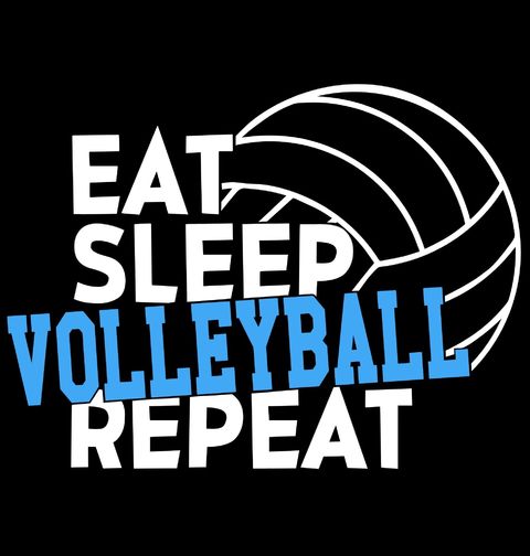 Obrázek produktu Pánská mikina Jez Spi Hraj Volejbal Opakuj Eat Sleep Volleyball Repeat