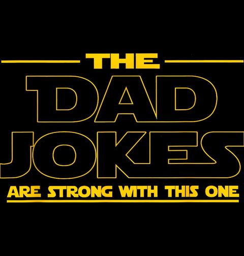 Obrázek produktu Pánská mikina Dad Jokes Tátovy Vtipy Star Wars