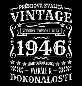 Obrázek 2 produktu Pánská mikina Ročník 1946 Prémiová kvalita
