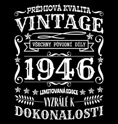 Obrázek produktu Pánská mikina Ročník 1946 Prémiová kvalita