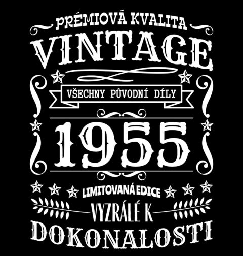 Obrázek produktu Pánská mikina Ročník 1955 Prémiová kvalita