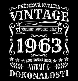 Obrázek 2 produktu Pánská mikina Ročník 1963 Prémiová kvalita