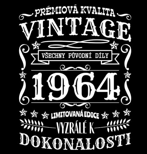 Obrázek produktu Pánská mikina Ročník 1964 Prémiová kvalita