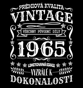 Obrázek 2 produktu Pánská mikina Ročník 1965 Prémiová kvalita