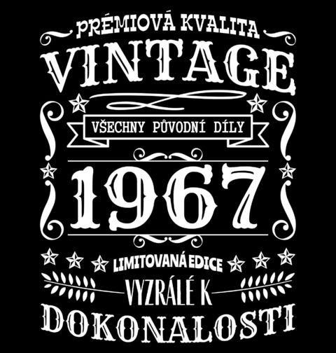 Obrázek produktu Pánská mikina Ročník 1967 Prémiová kvalita