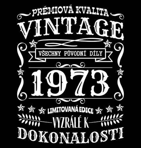 Obrázek produktu Pánská mikina Ročník 1973 Prémiová kvalita