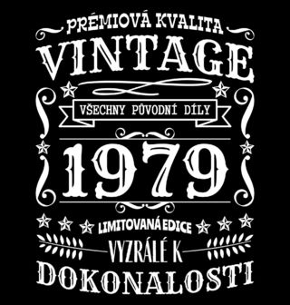 Obrázek 2 produktu Pánská mikina Ročník 1979 Prémiová kvalita