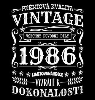 Obrázek 2 produktu Pánská mikina Ročník 1986 Prémiová kvalita