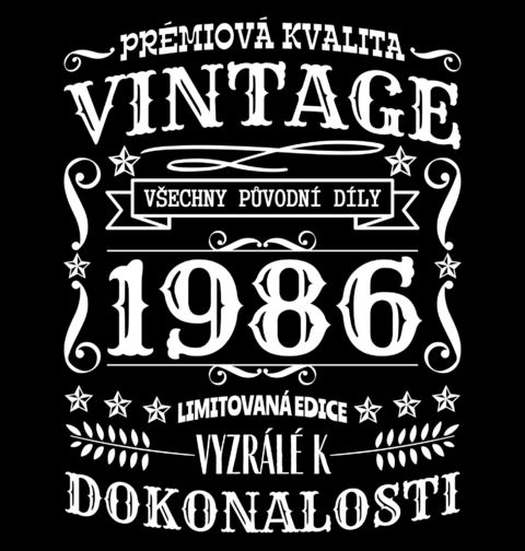 Obrázek produktu Pánská mikina Ročník 1986 Prémiová kvalita