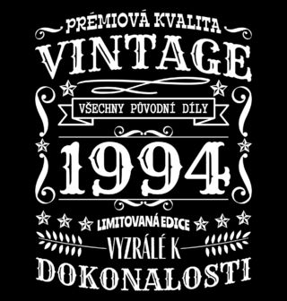 Obrázek 2 produktu Pánské tričko Ročník 1994 Prémiová kvalita