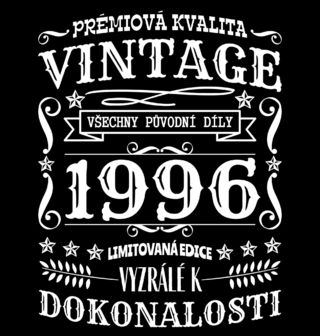 Obrázek 2 produktu Pánská mikina Ročník 1996 Prémiová kvalita