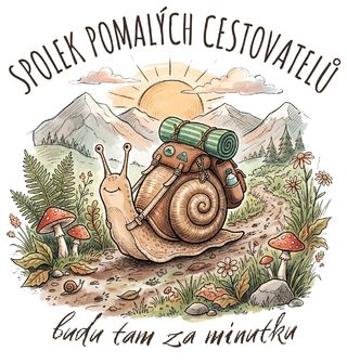 Obrázek 2 produktu Dětské tričko Šnek Pomalý Cestovatel