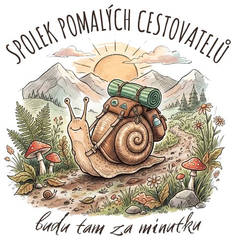 Obrázek produktu Dětské tričko Šnek Pomalý Cestovatel
