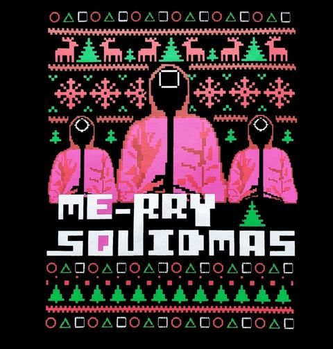 Obrázek produktu Dámské tričko Merry Squidmas