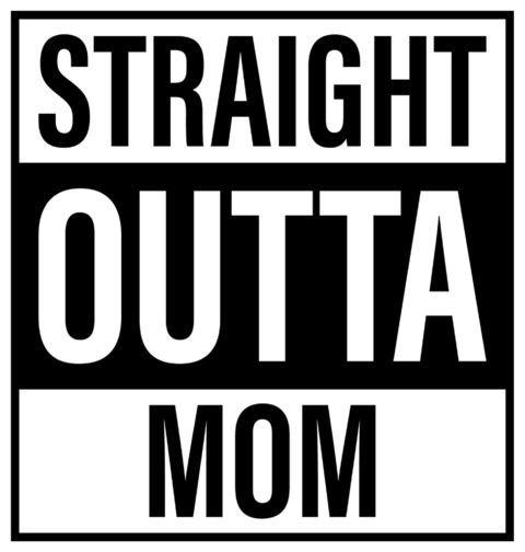 Obrázek produktu Dámské tričko Straight Outta Mom
