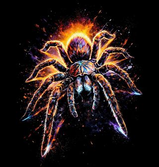 Obrázek 2 produktu Pánské tričko Ohnivá Tarantule