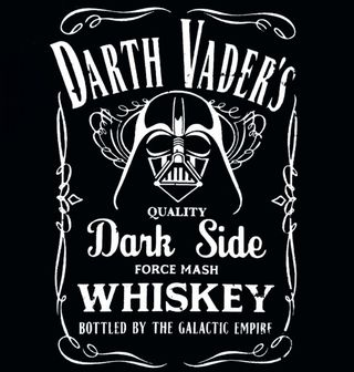 Obrázek 2 produktu Pánské tričko Star Wars Darth Vaders Whiskey (Velikost: S)