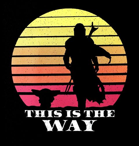 Obrázek produktu Pánské tričko This is The Way Mandalorian