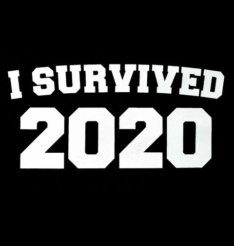 Obrázek produktu Pánské tričko I survived 2020 Přezil jsem rok 2020