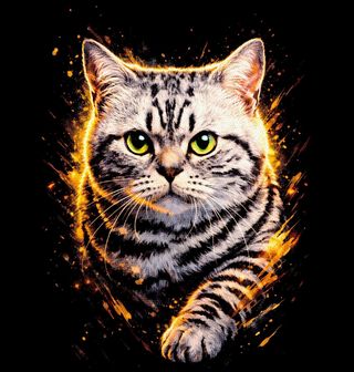 Obrázek 1 produktu Dětské tričko Britská Krátkosrstá Kočka British Shorthair